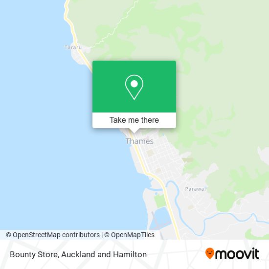 Bounty Store map