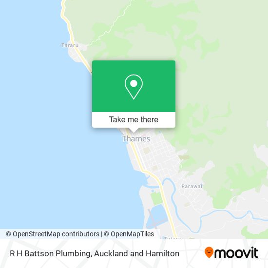 R H Battson Plumbing map