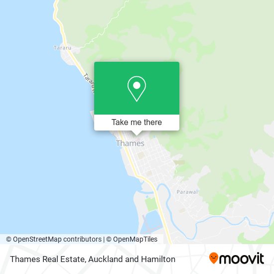 Thames Real Estate map