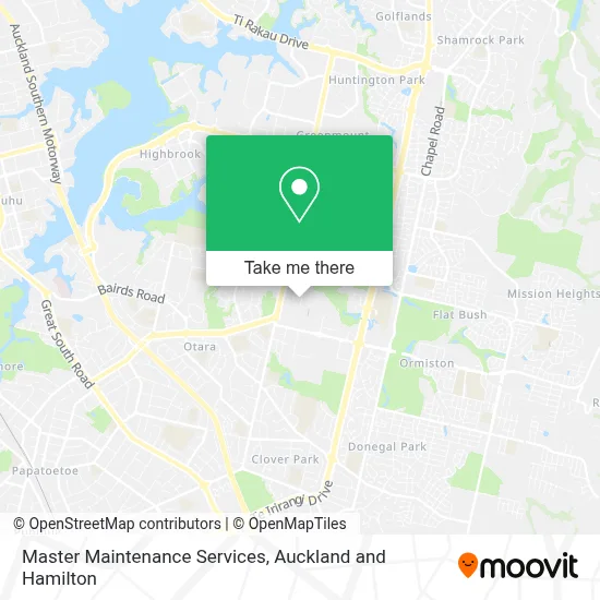 Master Maintenance Services map