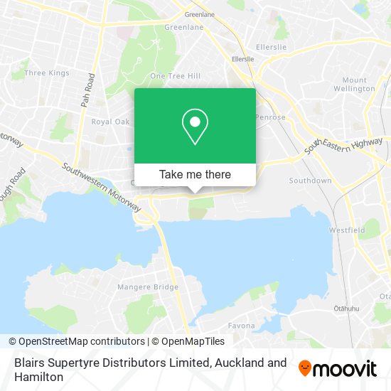 Blairs Supertyre Distributors Limited地图
