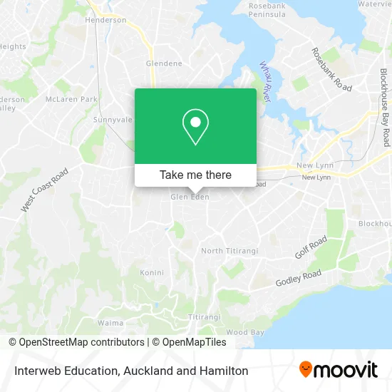 Interweb Education map