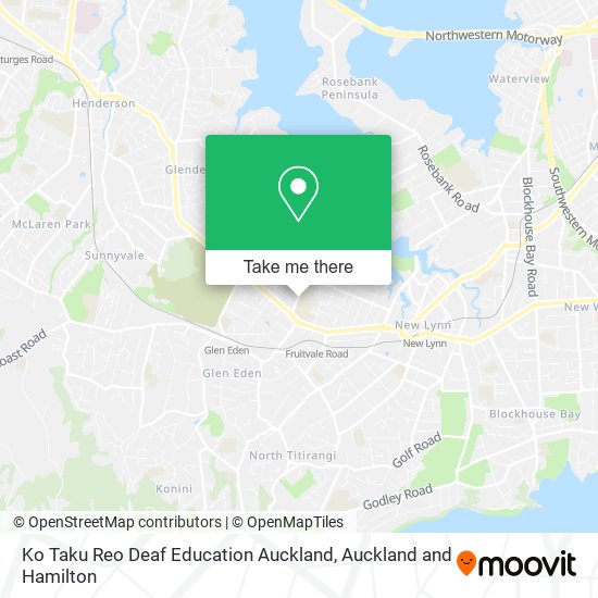 Ko Taku Reo Deaf Education Auckland地图