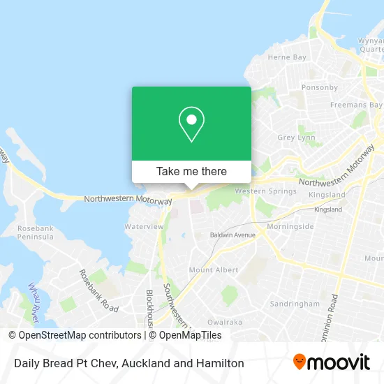 Daily Bread Pt Chev map