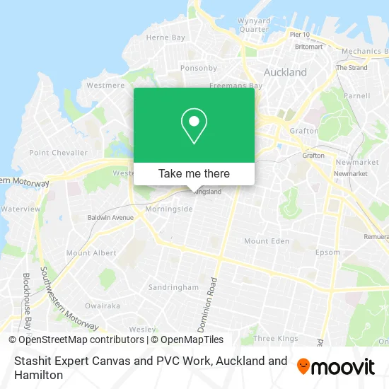 Stashit Expert Canvas and PVC Work map