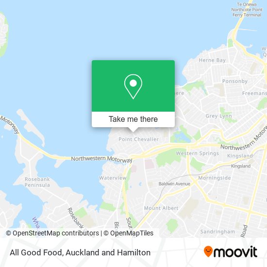 All Good Food map