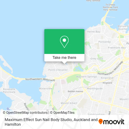 Maximum Effect Sun Nail Body Studio map