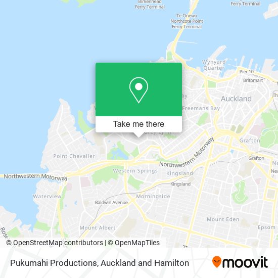 Pukumahi Productions map