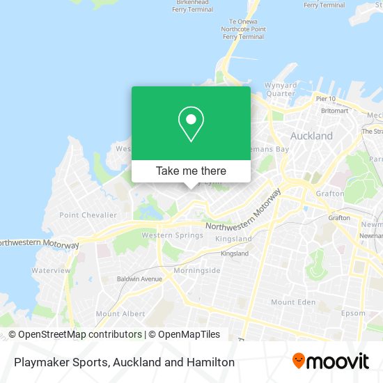 Playmaker Sports map