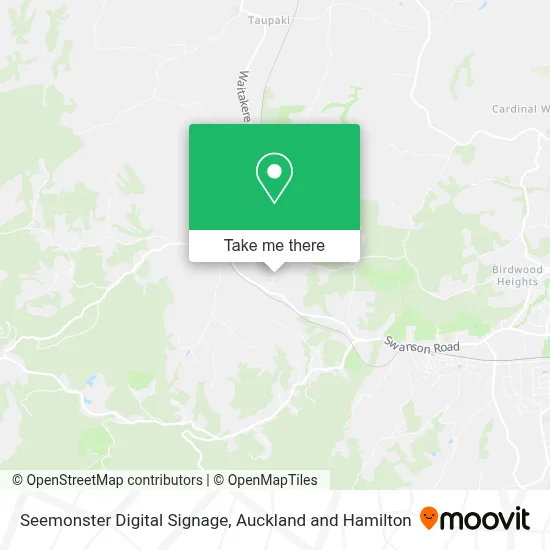 Seemonster Digital Signage map