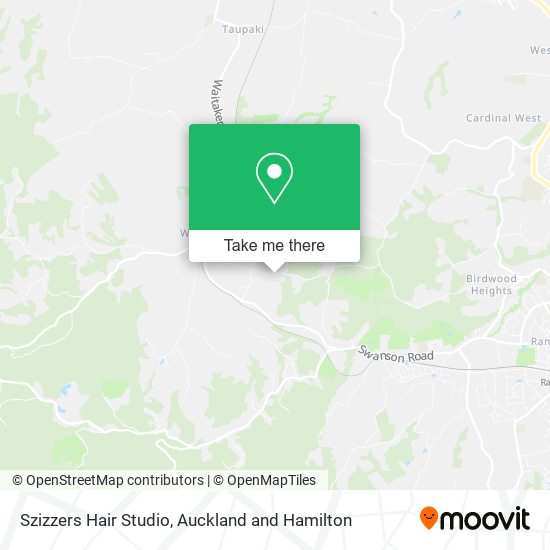 Szizzers Hair Studio map
