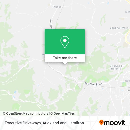 Executive Driveways map