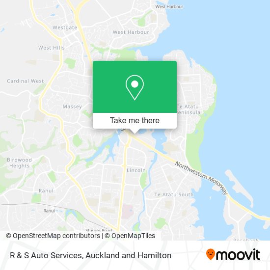 R & S Auto Services map