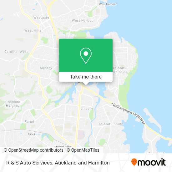 R & S Auto Services map