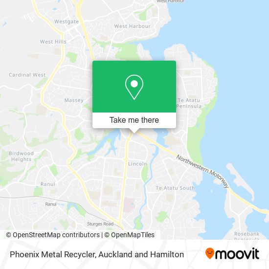 Phoenix Metal Recycler map