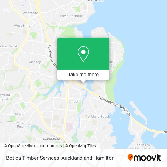 Botica Timber Services map