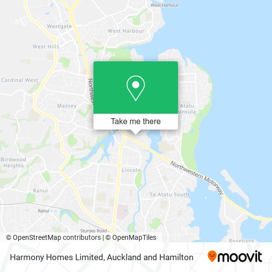 Harmony Homes Limited map