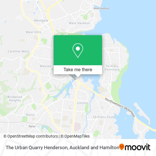 The Urban Quarry Henderson map