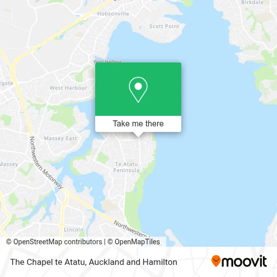 The Chapel te Atatu map