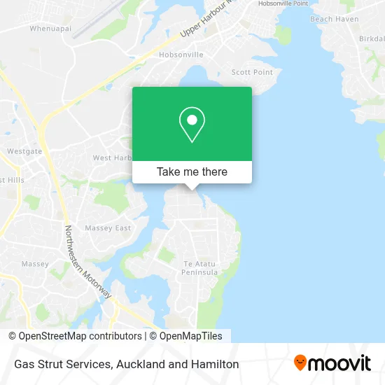 Gas Strut Services map