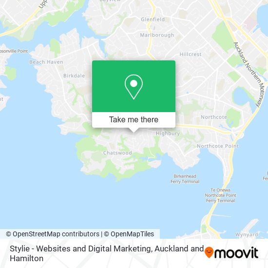 Stylie - Websites and Digital Marketing map