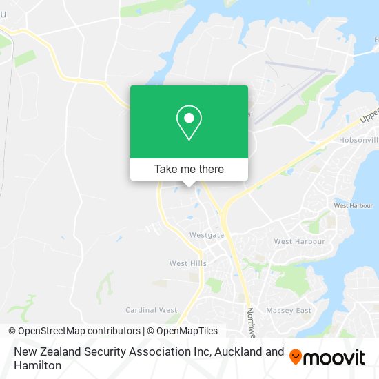 New Zealand Security Association Inc map