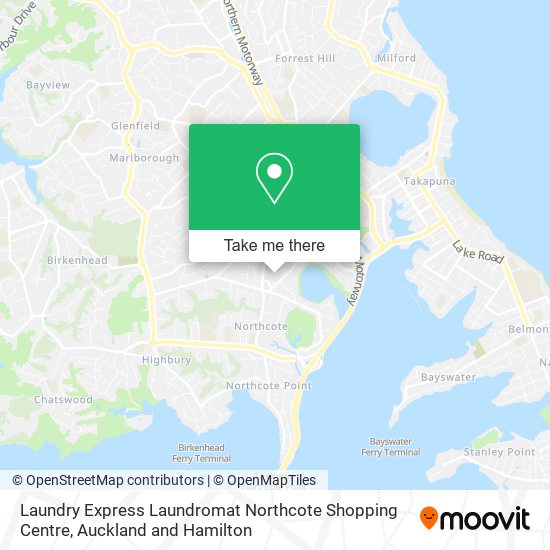Laundry Express Laundromat Northcote Shopping Centre map