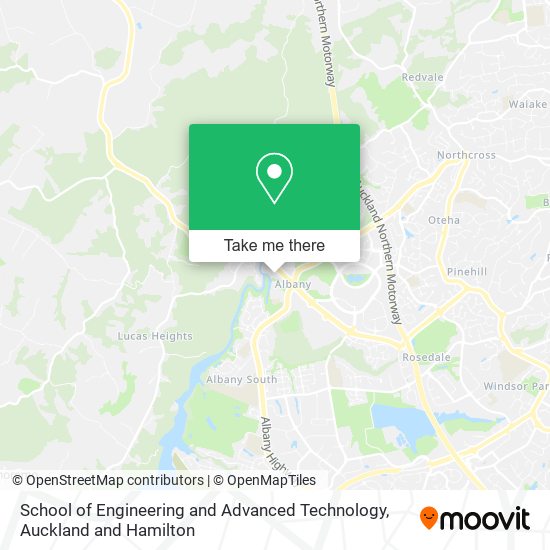 School of Engineering and Advanced Technology map