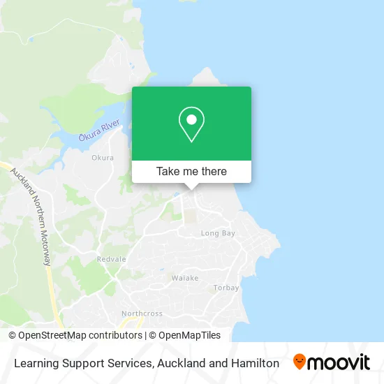 Learning Support Services map