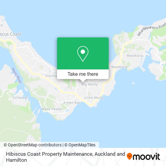 Hibiscus Coast Property Maintenance map