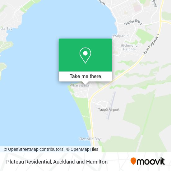 Plateau Residential map