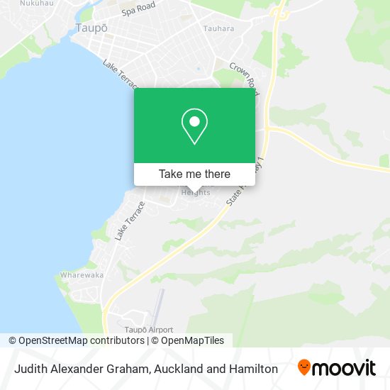 Judith Alexander Graham map