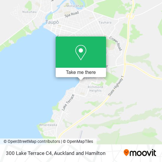 300 Lake Terrace C4 map