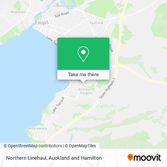 Northern Linehaul map