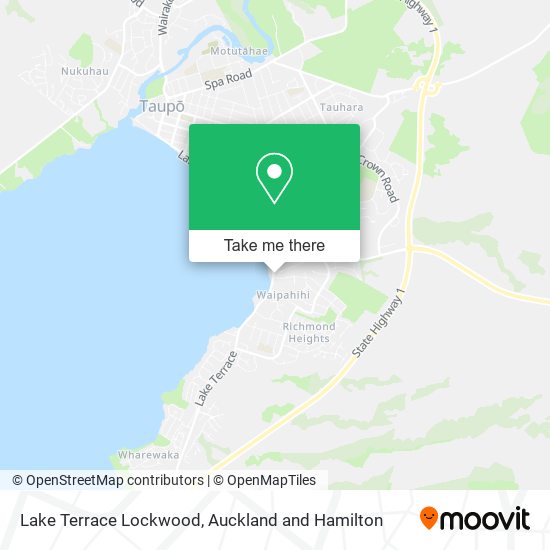 Lake Terrace Lockwood map