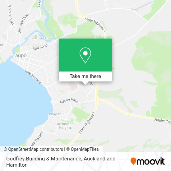 Godfrey Building & Maintenance map