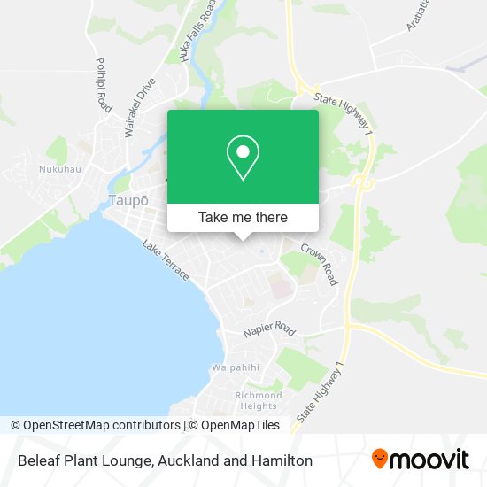 Beleaf Plant Lounge map