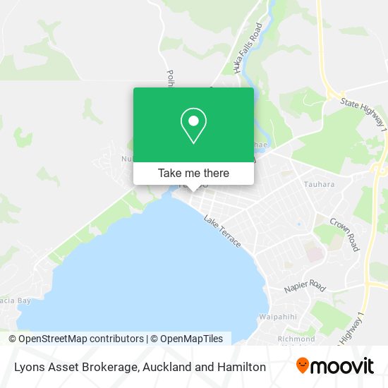 Lyons Asset Brokerage map