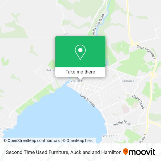 Second Time Used Furniture map