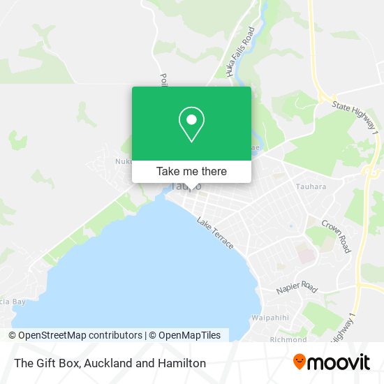 The Gift Box map