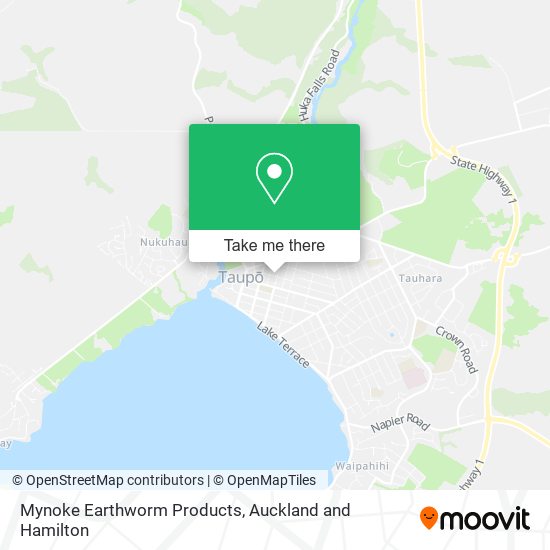 Mynoke Earthworm Products map