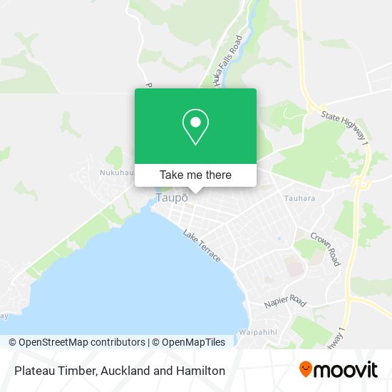 Plateau Timber map
