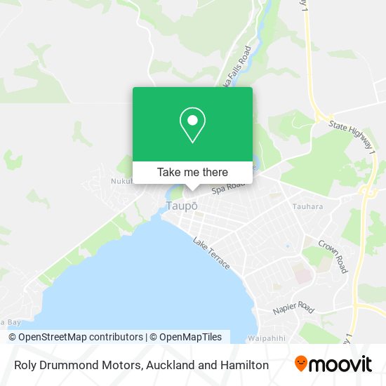 Roly Drummond Motors map