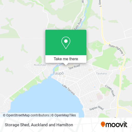 Storage Shed map