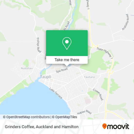 Grinders Coffee map