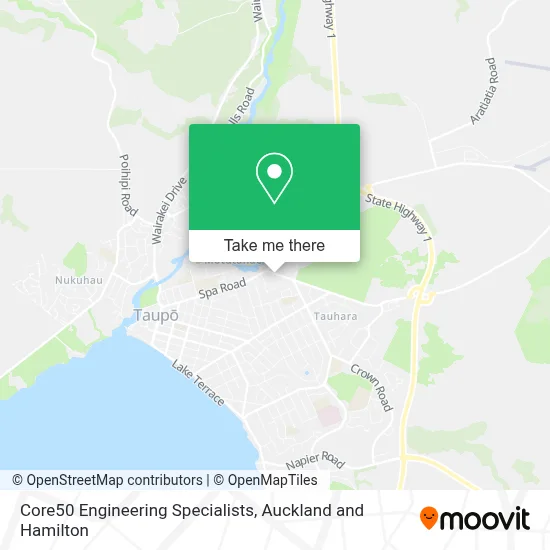 Core50 Engineering Specialists map