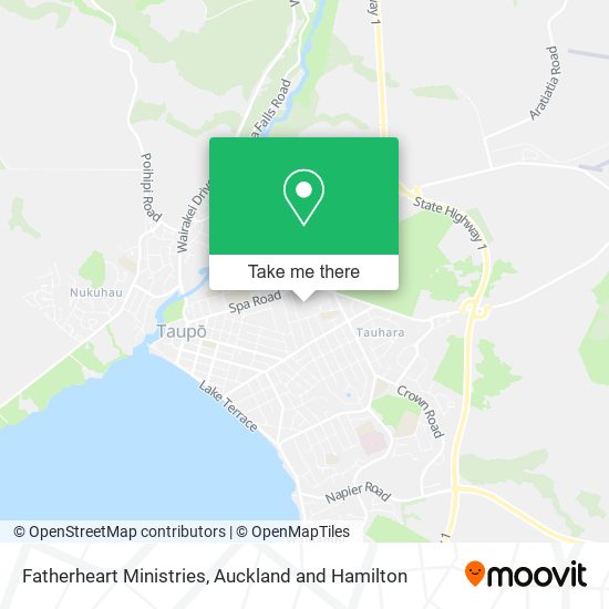 Fatherheart Ministries map