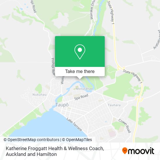 Katherine Froggatt Health & Wellness Coach map