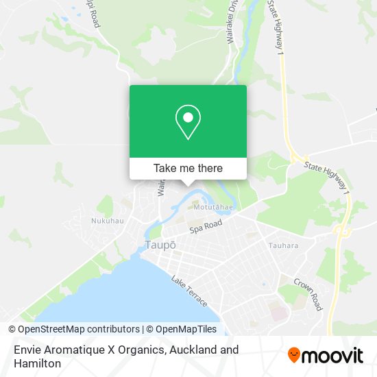 Envie Aromatique X Organics map