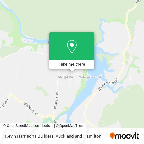 Kevin Harrisons Builders map